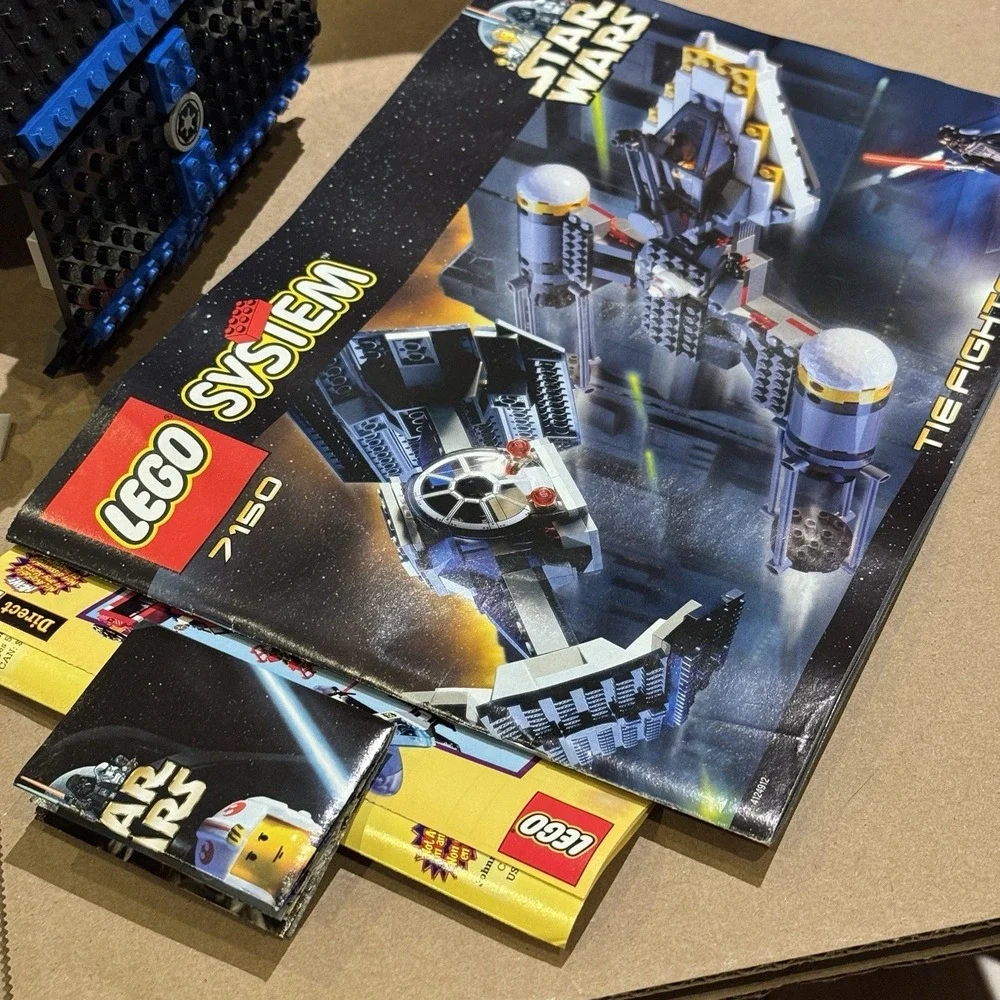 LEGO Star Wars 7150 TIE Fighter & Y-Wing – Complete w/ Box & Instructions - Picture 15 of 16